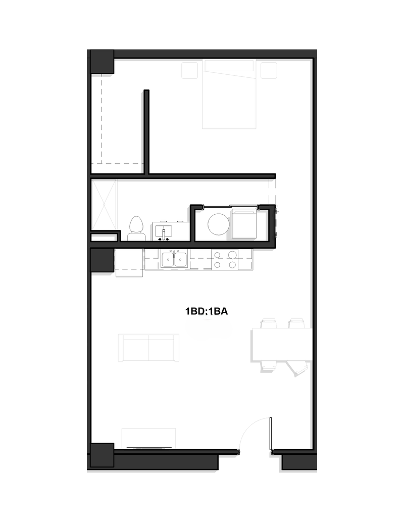 3130 Gillham Rd, Unit 208